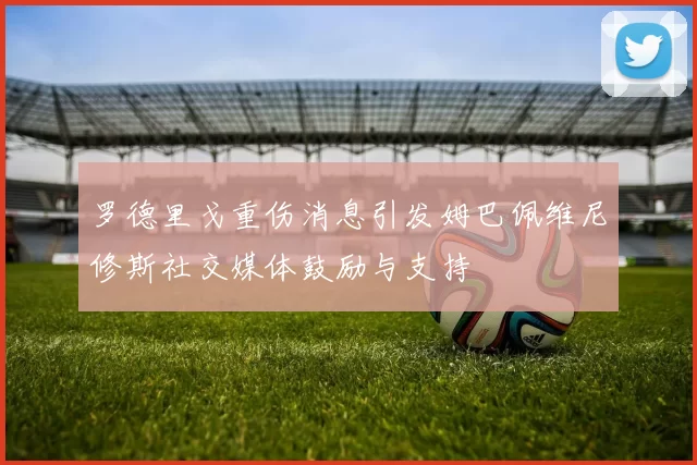 罗德里戈重伤消息引发姆巴佩维尼修斯社交媒体鼓励与支持