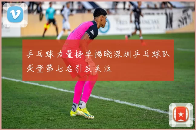 乒乓球力量榜单揭晓深圳乒乓球队荣登第七名引发关注